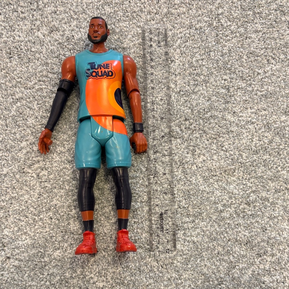 Tune Squad Action Figure with Red Shoes